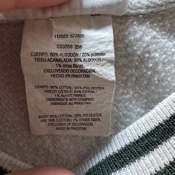 East Coast Girl Ribbed Champion Crewneck - Green - Barstool - Picture 6 of 8